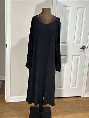 Soft Surrounding Black Long Sleeve Scoop Neck Women's Dress size 3X
